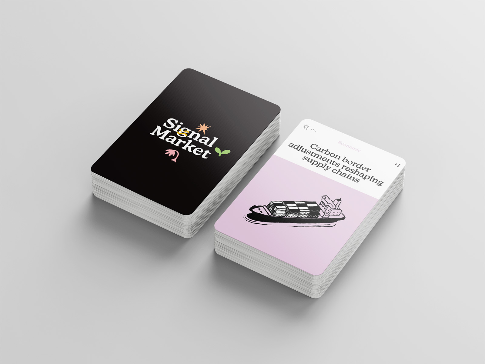 Signal Market — A Foresight Game